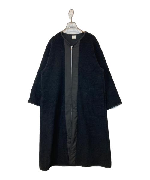 iki（イキ）iki (イキ) パイルコート　31-01-C0-005-23-2 ブラック サイズ:FREEの古着・服飾アイテム