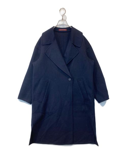 Comptoir des Cotonniers（コントワー・デ・コトニエ）Comptoir des Cotonniers (コントワー・デ・コトニエ) ウールカシミヤダブルフェイスチェスターコート　2WCO038W02 ネイビー サイズ:Mの古着・服飾アイテム