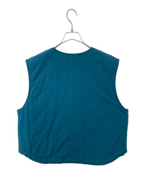 PARICI（PARICI）PARICI (PARICI) ベルスプリット EVOダウン ダブルボタンベスト　50-01-BZ-003-24-2 ブルー サイズ:FREEの古着・服飾アイテム