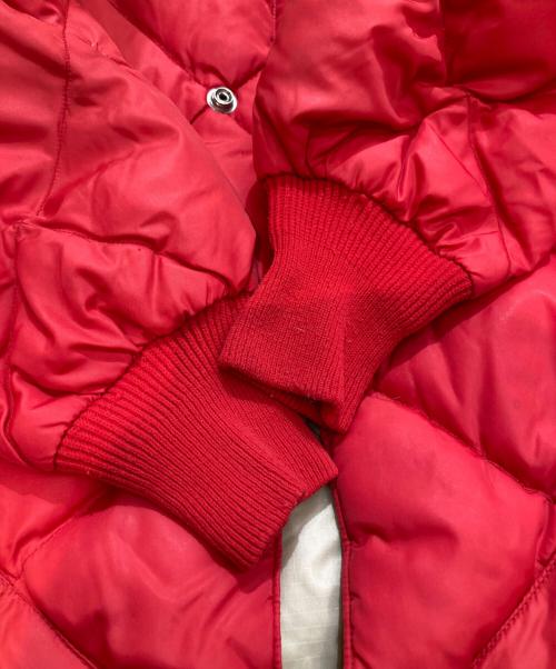 Eddie Bauer（エディーバウアー）Eddie Bauer (エディーバウアー) ダウンジャケット レッド サイズ:Mの古着・服飾アイテム