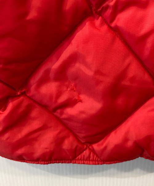 Eddie Bauer（エディーバウアー）Eddie Bauer (エディーバウアー) ダウンジャケット レッド サイズ:Mの古着・服飾アイテム