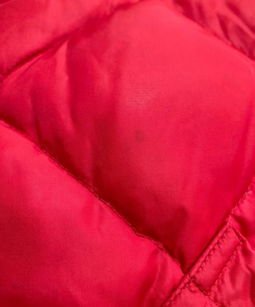 Eddie Bauer（エディーバウアー）Eddie Bauer (エディーバウアー) ダウンジャケット レッド サイズ:Mの古着・服飾アイテム