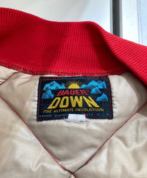 Eddie Bauer（エディーバウアー）Eddie Bauer (エディーバウアー) ダウンジャケット レッド サイズ:Mの古着・服飾アイテム