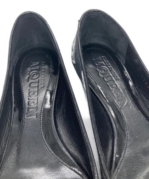 ALEXANDER McQUEEN（アレキサンダーマックイーン）ALEXANDER McQUEEN (アレキサンダーマックイーン) フラットシューズ グレー サイズ:35の古着・服飾アイテム