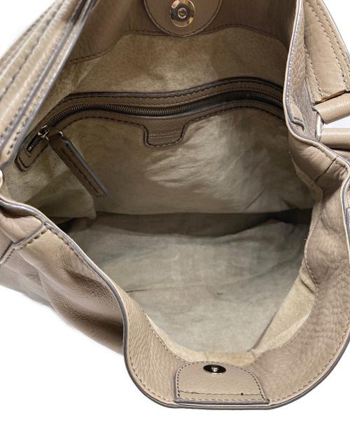 HIROFU（ヒロフ）HIROFU (ヒロフ) ワンショルダーバッグ ベージュの古着・服飾アイテム