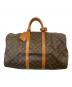 LOUIS VUITTON（ルイ ヴィトン）の古着「トラベルバッグ　モノグラム　	キーポル45　	M41428」｜ブラウン