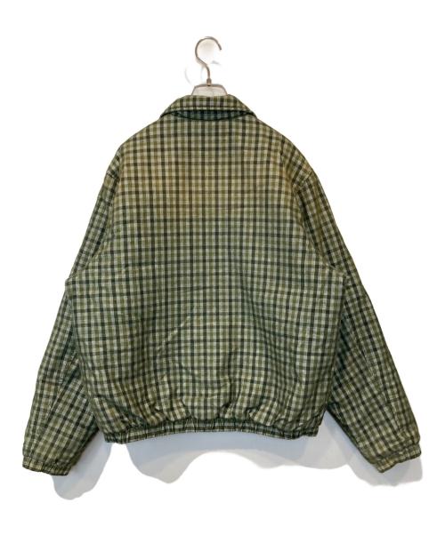 OBEY（オベイ）OBEY (オベイ) クラシックコーデュロイチェックスウィングトップ グリーン サイズ:Mの古着・服飾アイテム