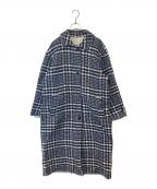 Comptoir des Cotonniers×UNIQLOコントワー・デ・コトニエ×ユニクロ）の古着「ウールブレンドロングコート 472207」｜ネイビー