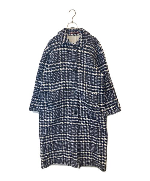 Comptoir des Cotonniers（コントワー・デ・コトニエ）Comptoir des Cotonniers (コントワー・デ・コトニエ) UNIQLO (ユニクロ) ウールブレンドロングコート 472207 ネイビー サイズ:XLの古着・服飾アイテム