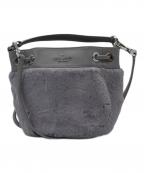 Kate Spadeケイトスペード）の古着「フランシー バケット バッグ」｜グレー