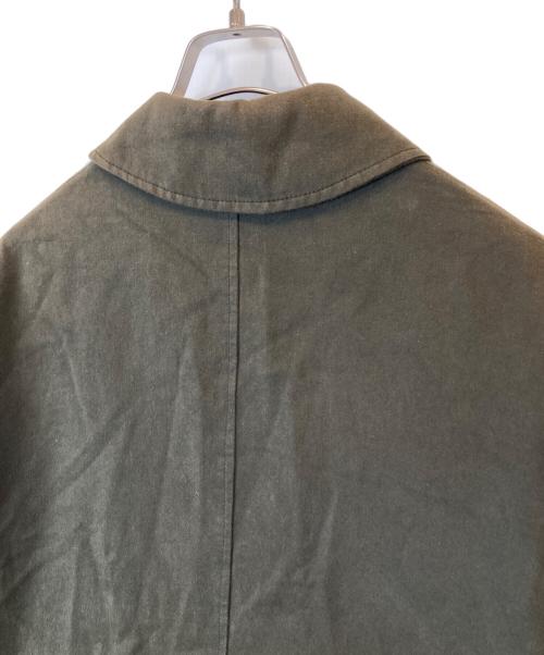 Yarmo（ヤーモ）Yarmo (ヤーモ) ステンカラーコート YAR-17AW CO9 カーキ サイズ:Sの古着・服飾アイテム