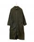 Yarmo（ヤーモ）の古着「ステンカラーコート YAR-17AW CO9」｜カーキ