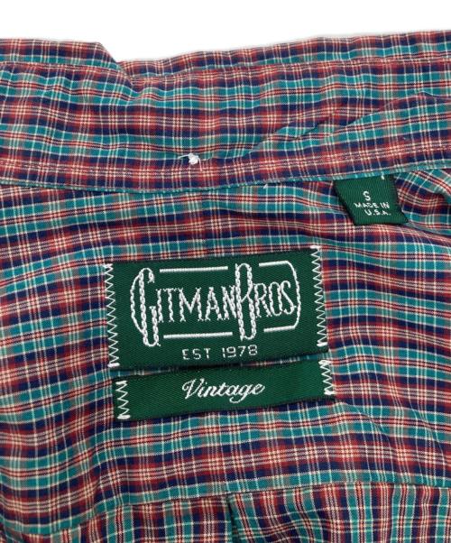 GITMAN BROS（ギットマンブラザーズ）GITMAN BROS (ギットマンブラザーズ) チェックシャツ レッド×ネイビー サイズ:Sの古着・服飾アイテム