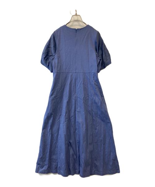 SHIPS（シップス）SHIPS (シップス) アルビニオーガニックコットンフレアワンピース ネイビー サイズ:FREEの古着・服飾アイテム