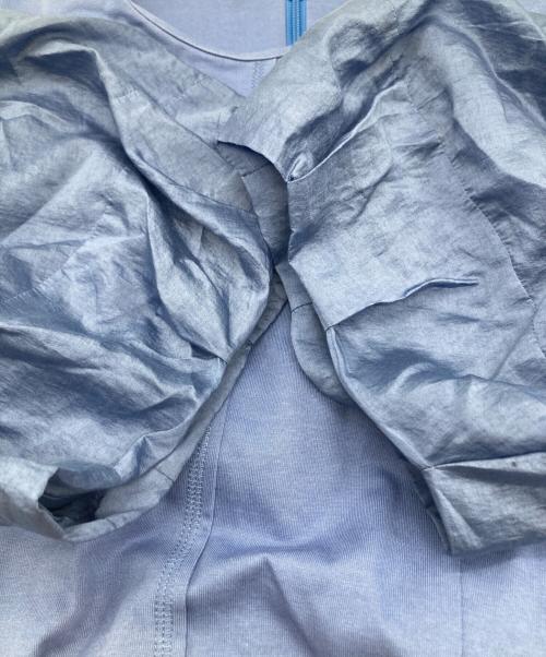 SHIPS（シップス）SHIPS (シップス) アルビニオーガニックコットンフレアワンピース ネイビー サイズ:FREEの古着・服飾アイテム