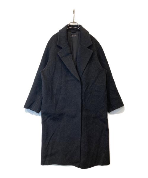 STUNNING LURE（スタニングルアー）STUNNING LURE (スタニングルアー) ウールコート 21A114-024 ブラックの古着・服飾アイテム