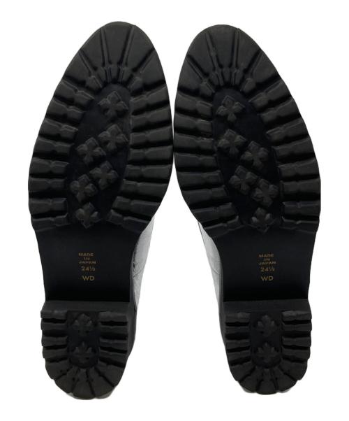 DIANA（ダイアナ）DIANA (ダイアナ) タッセルローファー　WD43331 シルバー サイズ:24.5cmの古着・服飾アイテム