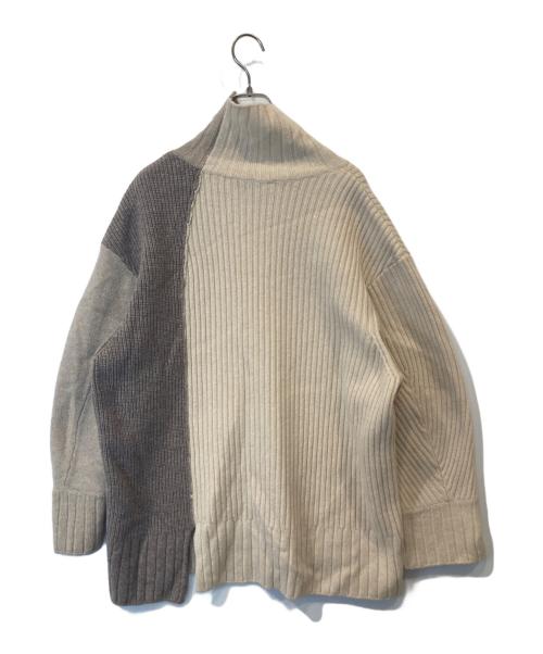Ujoh（ウジョー）UJOH (ウジョー) Turtle Neck Knit タートルネックニット M763-K04-108 ベージュ サイズ:5の古着・服飾アイテム