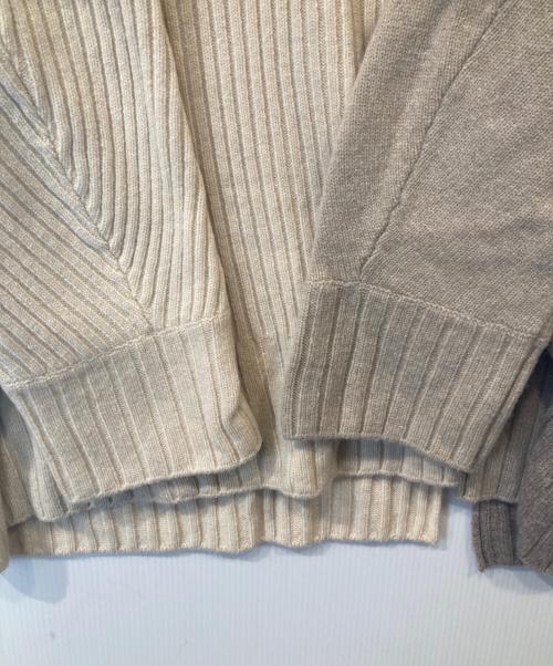 Ujoh（ウジョー）UJOH (ウジョー) Turtle Neck Knit タートルネックニット M763-K04-108 ベージュ サイズ:5の古着・服飾アイテム