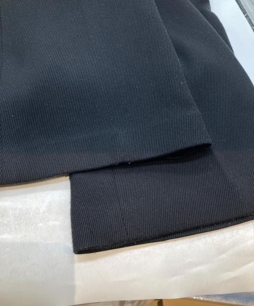 PHEENY（フィーニー）PHEENY (フィーニー) Kersey high waist semi flared slacks PA24-PT03 パンツ ブラック サイズ:2の古着・服飾アイテム