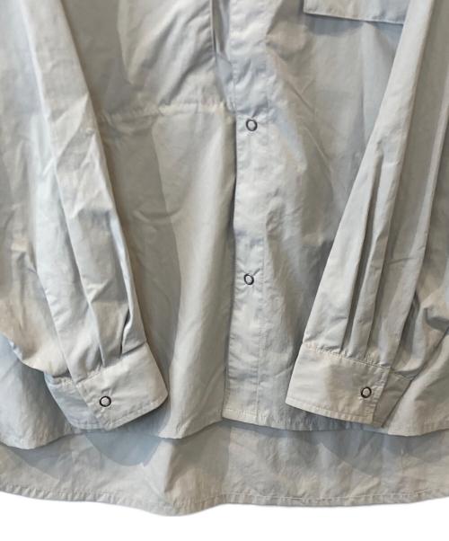 JUGEM（ジュゲム）JUGEM (ジュゲム) BASIC FIELD SHIRT　ロングスリーブシャツ　	2E1-3-007-0095 グレー サイズ:Mの古着・服飾アイテム