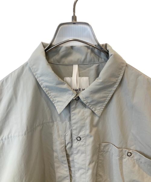 JUGEM（ジュゲム）JUGEM (ジュゲム) BASIC FIELD SHIRT　ロングスリーブシャツ　	2E1-3-007-0095 グレー サイズ:Mの古着・服飾アイテム
