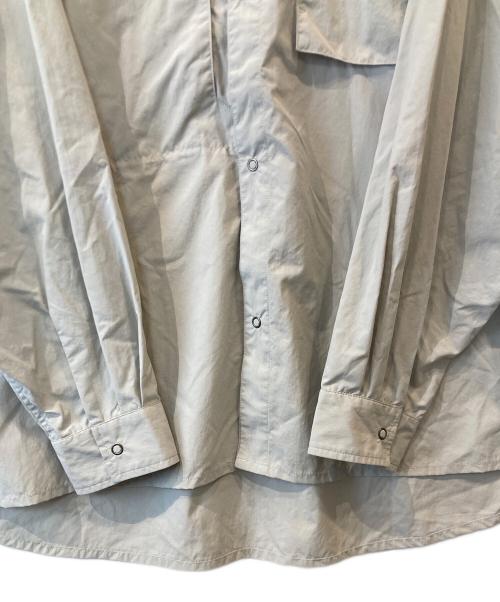 JUGEM（ジュゲム）JUGEM (ジュゲム) BASIC FIELD SHIRT　ロングスリーブシャツ　	2E1-3-007-0095 グレー サイズ:Mの古着・服飾アイテム
