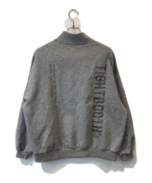 TIGHTBOOTH PRODUCTION（タイトブースプロダクション）TIGHTBOOTH PRODUCTION (タイトブースプロダクション) SMOOTH SWEAT SHIRT グレー サイズ:Mの古着・服飾アイテム