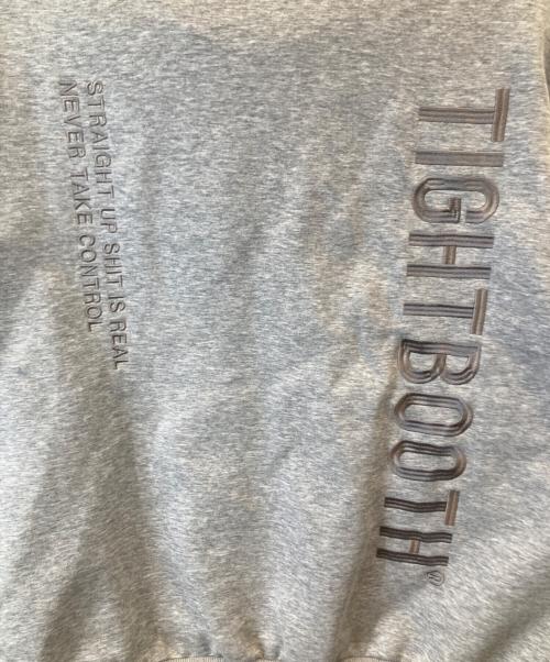 TIGHTBOOTH PRODUCTION（タイトブースプロダクション）TIGHTBOOTH PRODUCTION (タイトブースプロダクション) SMOOTH SWEAT SHIRT グレー サイズ:Mの古着・服飾アイテム