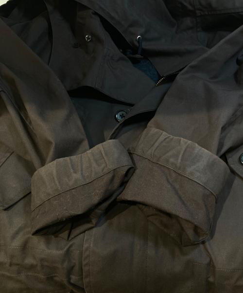 MARGARET HOWELL（マーガレットハウエル）MARGARET HOWELL (マーガレットハウエル) ライナー付オイルドモッズコート 579-7210003 ブラウン サイズ:Sの古着・服飾アイテム