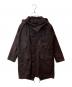 MARGARET HOWELL（マーガレットハウエル）の古着「ライナー付オイルドモッズコート 579-7210003」｜ブラウン