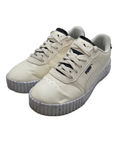 PUMA（プーマ）PUMA (プーマ) キャリーナ 2.0　386659-02 アイボリー サイズ:24.5cmの古着・服飾アイテム