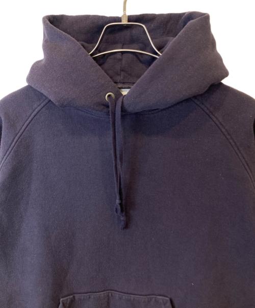 COMOLI（コモリ）COMOLI (コモリ) コットン吊裏毛パーカ-　U03-0502 パープル サイズ:3の古着・服飾アイテム