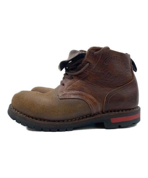 SCHUH-BERTL（シューベルテル）SCHUH-BERTL (シューベルテル) レースアップブーツ ブラウン サイズ:47の古着・服飾アイテム