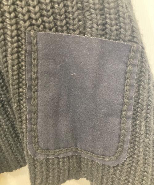 sacai luck（サカイラック）sacai luck (サカイラック) ニットポンチョ　13AWLU600 ブラック サイズ:SIZE 2の古着・服飾アイテム