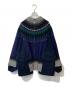 sacai（サカイ）の古着「ニットドッキングジャケット　18-04023」｜ネイビー