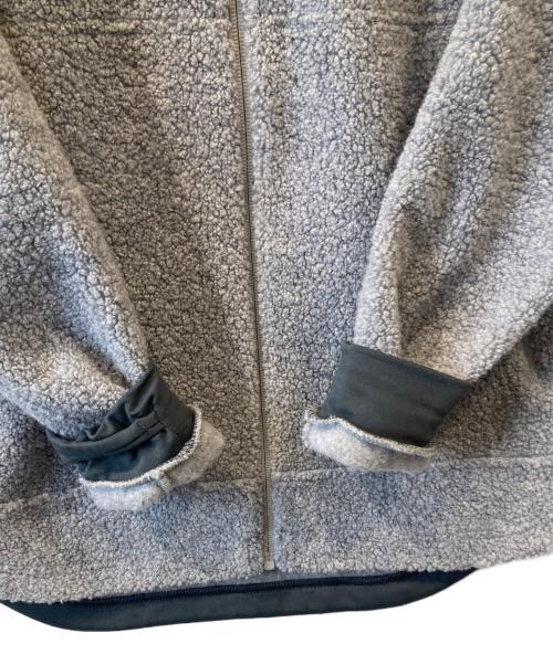 norrona（ノローナ）norrona (ノローナ) femund warmwool3 Hood ボアジャケット グレー サイズ:Mの古着・服飾アイテム