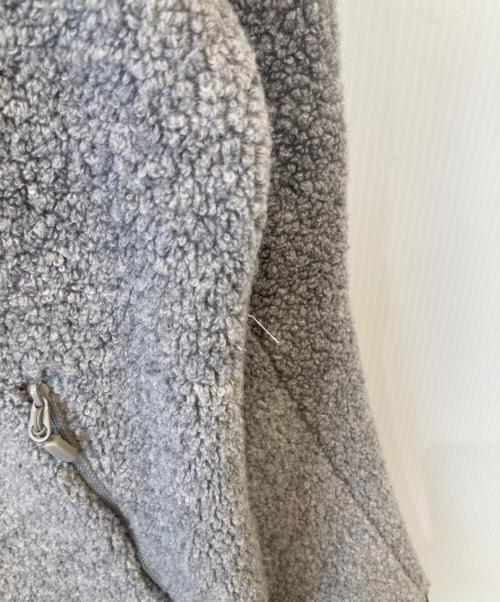 norrona（ノローナ）norrona (ノローナ) femund warmwool3 Hood ボアジャケット グレー サイズ:Mの古着・服飾アイテム