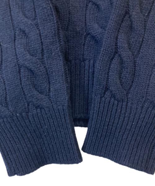 BAFY（バフィー）BAFY (バフィー) ケーブルニット ネイビー サイズ:Sの古着・服飾アイテム
