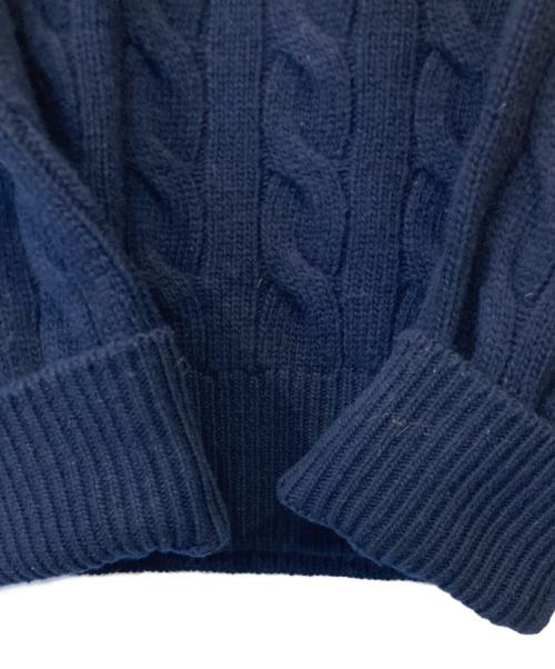 BAFY（バフィー）BAFY (バフィー) ケーブルニット ネイビー サイズ:Sの古着・服飾アイテム