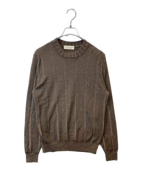 FILIPPO DE LAURENTIIS（フィリッポ・デ・ローレンティス）FILIPPO DE LAURENTIIS (フィリッポ・デ・ローレンティス) ニット ブラウン サイズ:FREEの古着・服飾アイテム