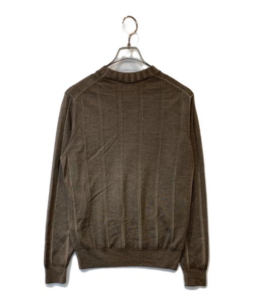 FILIPPO DE LAURENTIIS（フィリッポ・デ・ローレンティス）FILIPPO DE LAURENTIIS (フィリッポ・デ・ローレンティス) ニット ブラウン サイズ:FREEの古着・服飾アイテム