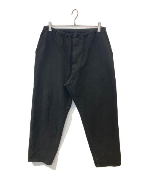COMOLI（コモリ）COMOLI (コモリ) 製品染 ドローストリングパンツ　Y03-03005　 ブラック サイズ:SIZE 2の古着・服飾アイテム