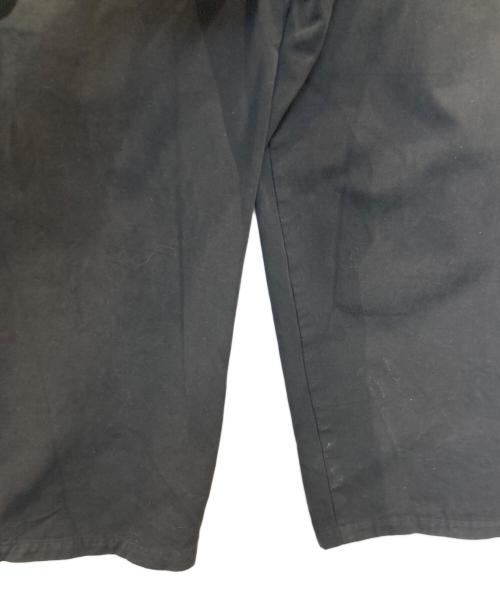 COMOLI（コモリ）COMOLI (コモリ) 製品染 ドローストリングパンツ　Y03-03005　 ブラック サイズ:SIZE 2の古着・服飾アイテム