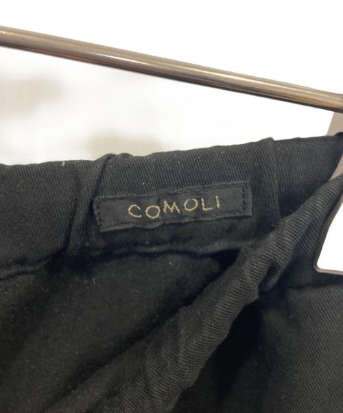COMOLI（コモリ）COMOLI (コモリ) 製品染 ドローストリングパンツ　Y03-03005　 ブラック サイズ:SIZE 2の古着・服飾アイテム