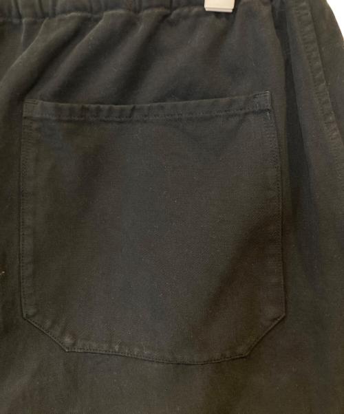 COMOLI（コモリ）COMOLI (コモリ) 製品染 ドローストリングパンツ　Y03-03005　 ブラック サイズ:SIZE 2の古着・服飾アイテム