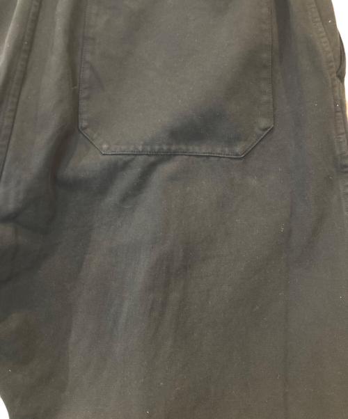 COMOLI（コモリ）COMOLI (コモリ) 製品染 ドローストリングパンツ　Y03-03005　 ブラック サイズ:SIZE 2の古着・服飾アイテム