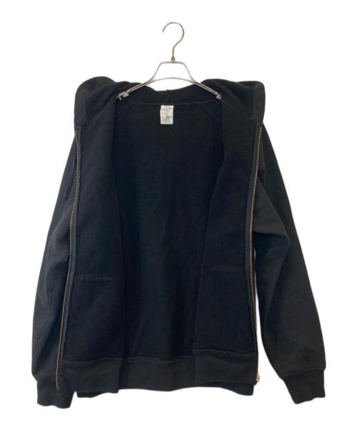 COMOLI（コモリ）COMOLI (コモリ) コットン裏毛ジップパーカ- Z01-05004 ブラック サイズ:3の古着・服飾アイテム