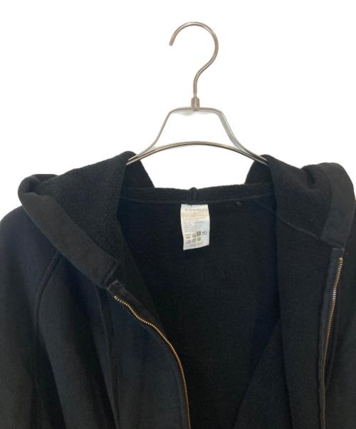 COMOLI（コモリ）COMOLI (コモリ) コットン裏毛ジップパーカ- Z01-05004 ブラック サイズ:3の古着・服飾アイテム