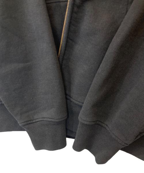 COMOLI（コモリ）COMOLI (コモリ) コットン裏毛ジップパーカ- Z01-05004 ブラック サイズ:3の古着・服飾アイテム